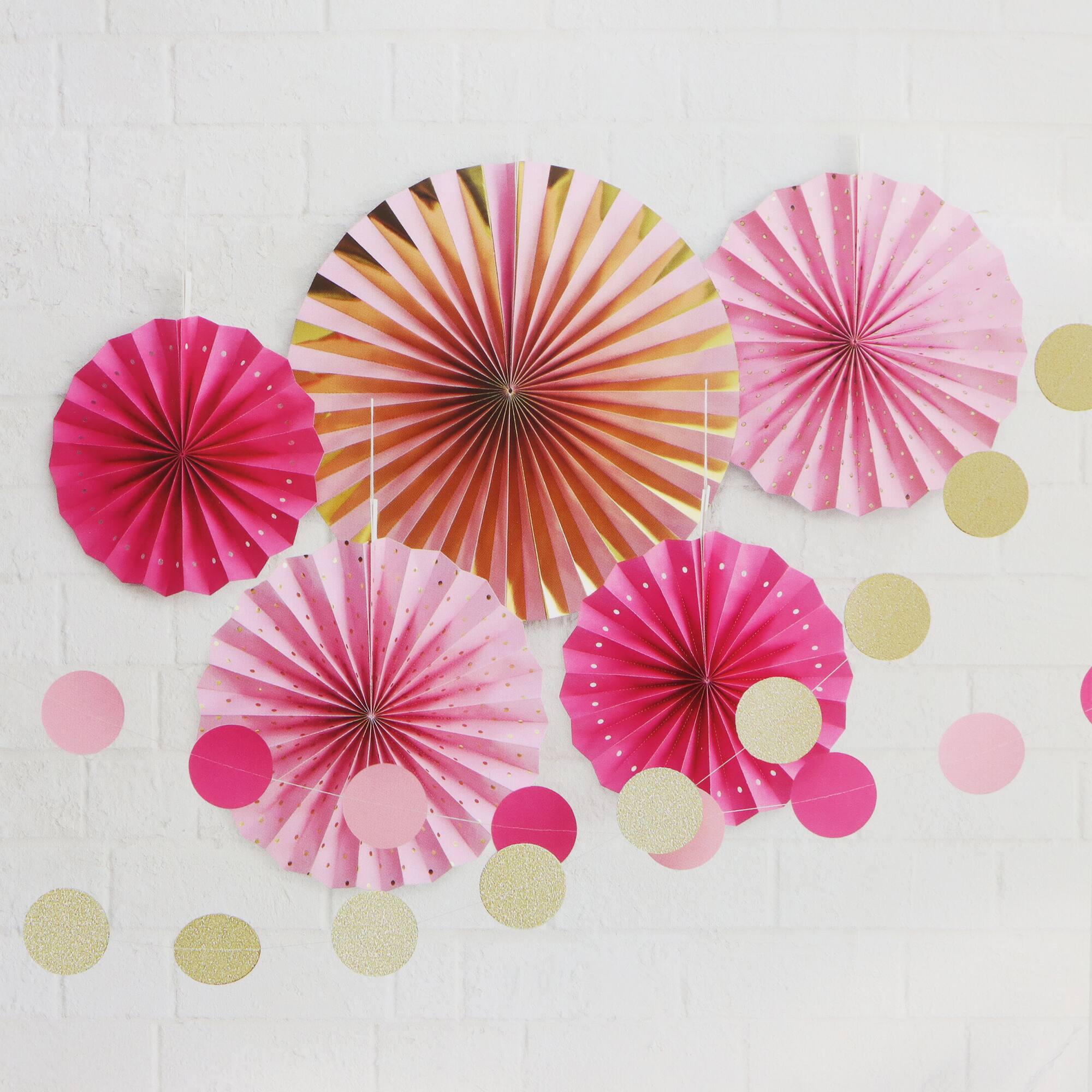 Pink Party Décor Kit by Celebrate It™